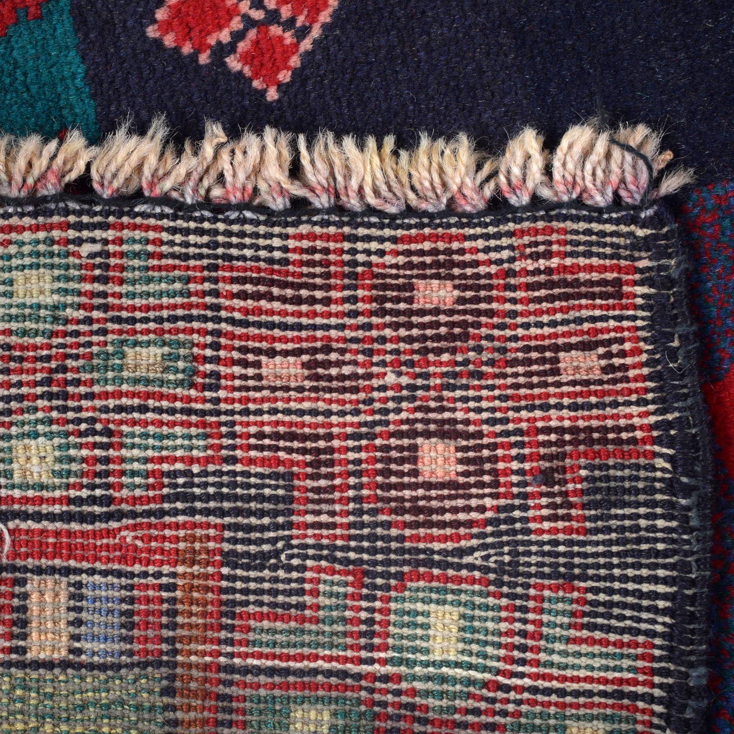 Handmade Picture Area Rug 3' 8" x 6' 3" ft / 113 x 191 cm - No. Y15769