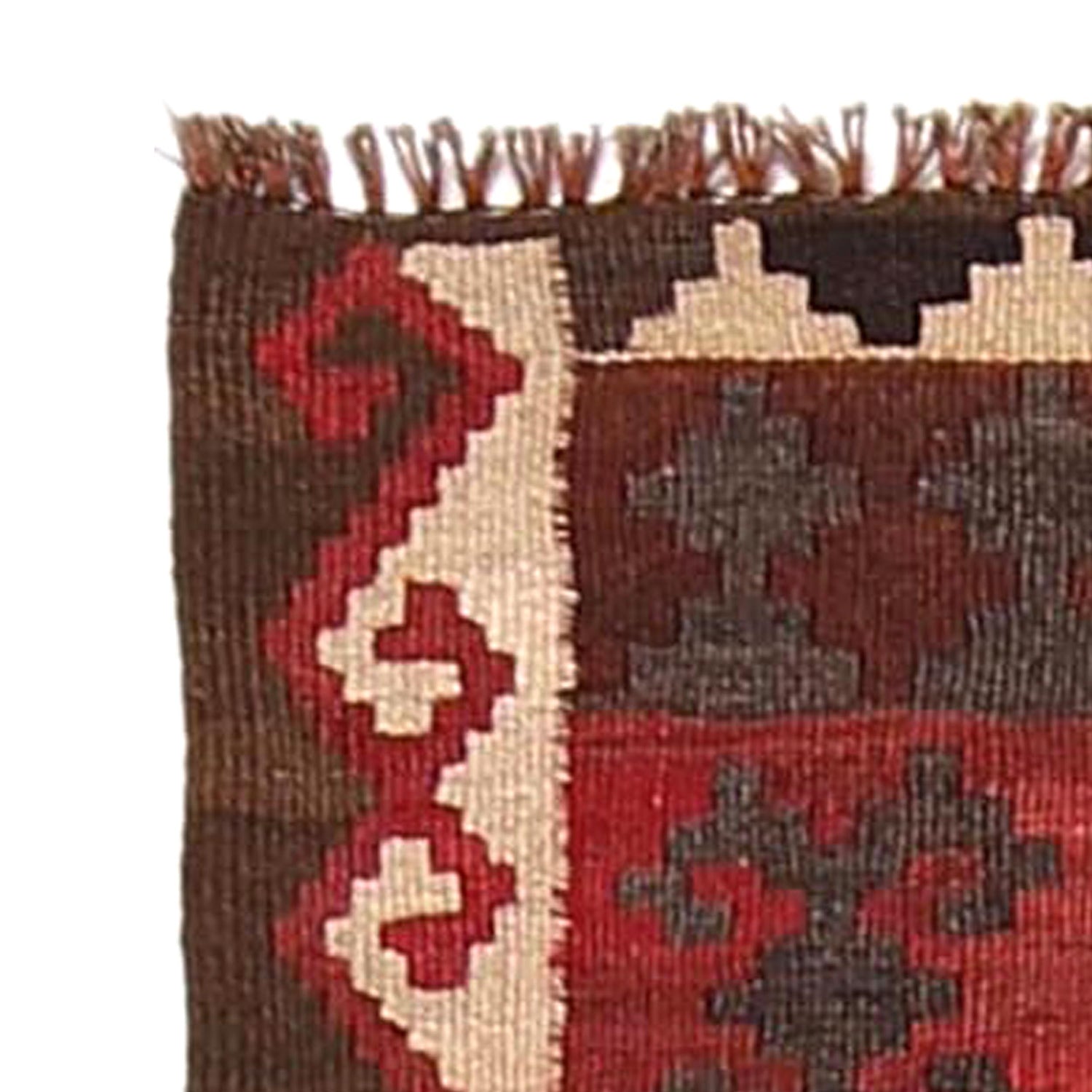 Afghan Vintage Kilim 5' 9" x 7' 11" ft / 174 x 242 cm - No. Y15798