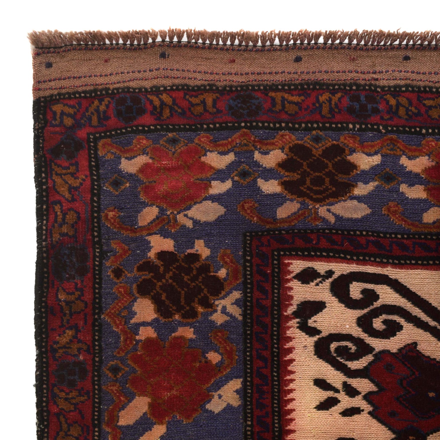 Handmade Barjista Kilim Rug 3' 9" x 6' 2" ft / 114 x 187 cm - No. Y15820