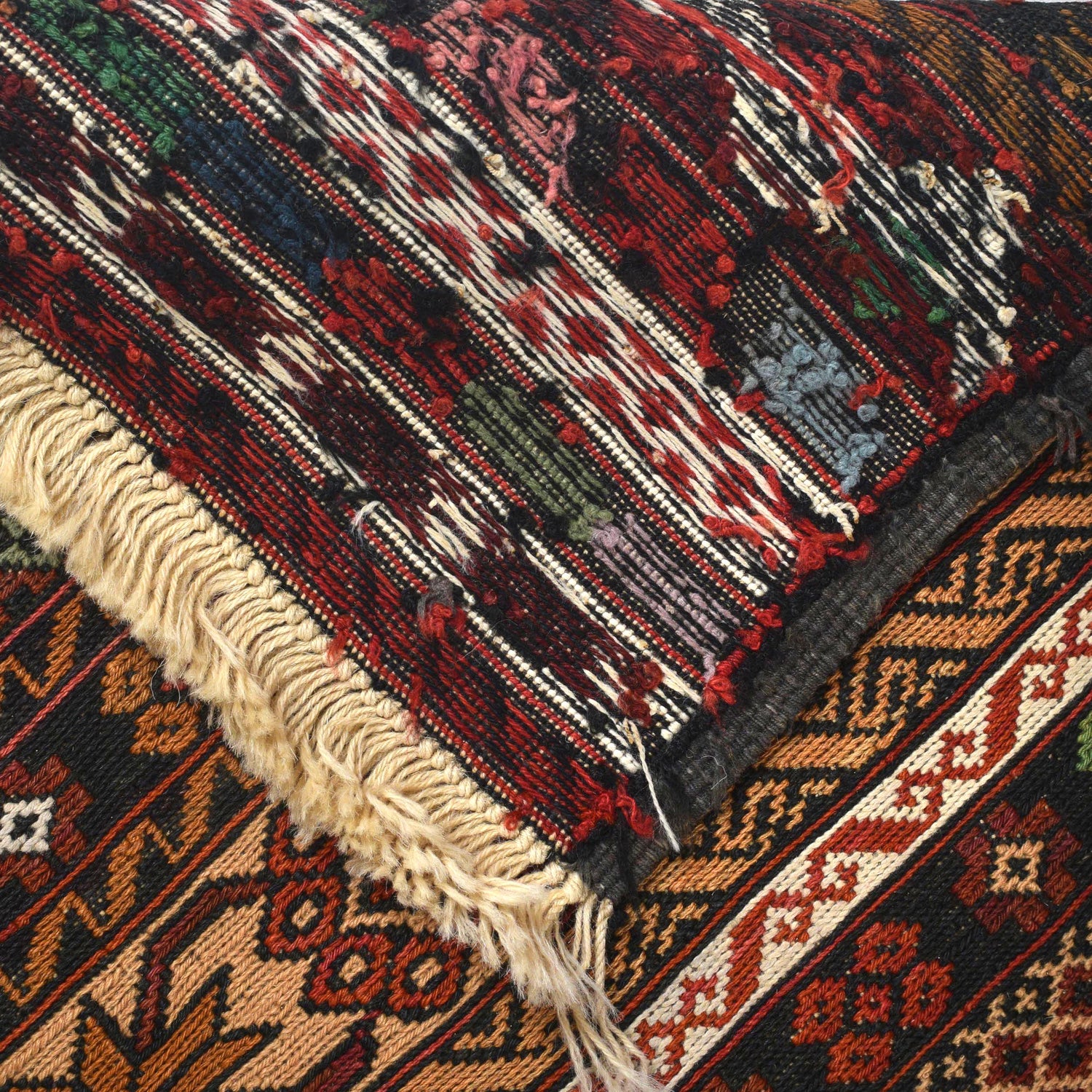 Handmade Maliki Kilim 4' 2" x 6' 3" ft / 126 x 191 cm - No. Y16167