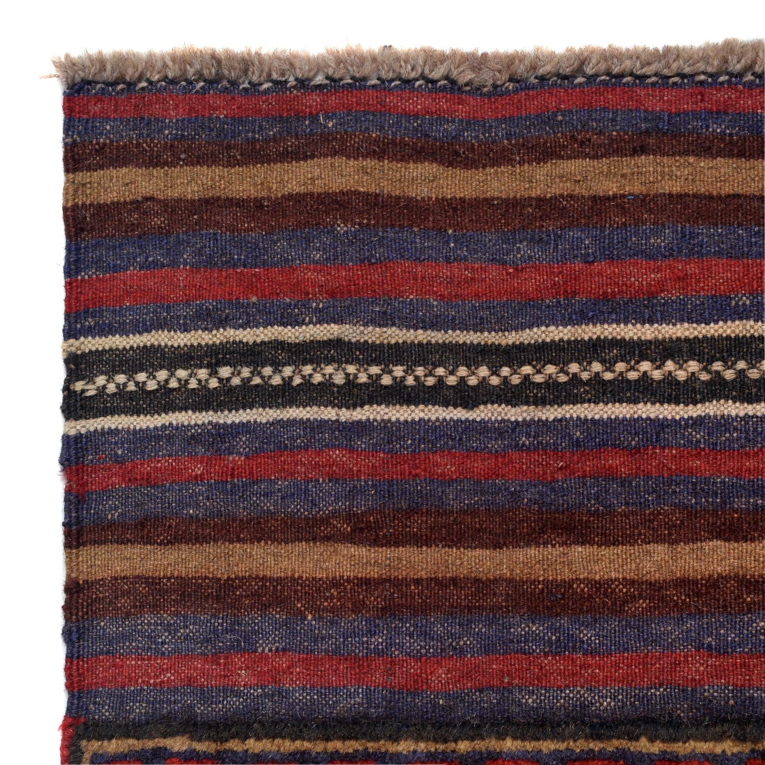 Handmade Barjista Kilim Runner Rug 2' 6" x 11' 3" ft / 75 x 342 cm - No. Y16361