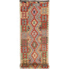 Handmade Vegetable Kilim Runner 2' 8" x 9' 4" ft / 82 x284 cm - No. Y14461