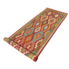 Hand Woven Wool Kelim Runner 3' 1" x 9' 8" ft / 93 x295 cm - No. Y14462