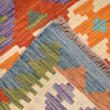 Handmade Afghan Vegetable Kilim 3' 3" x 4' 10" ft / 99 x 148 cm - No. Y16484