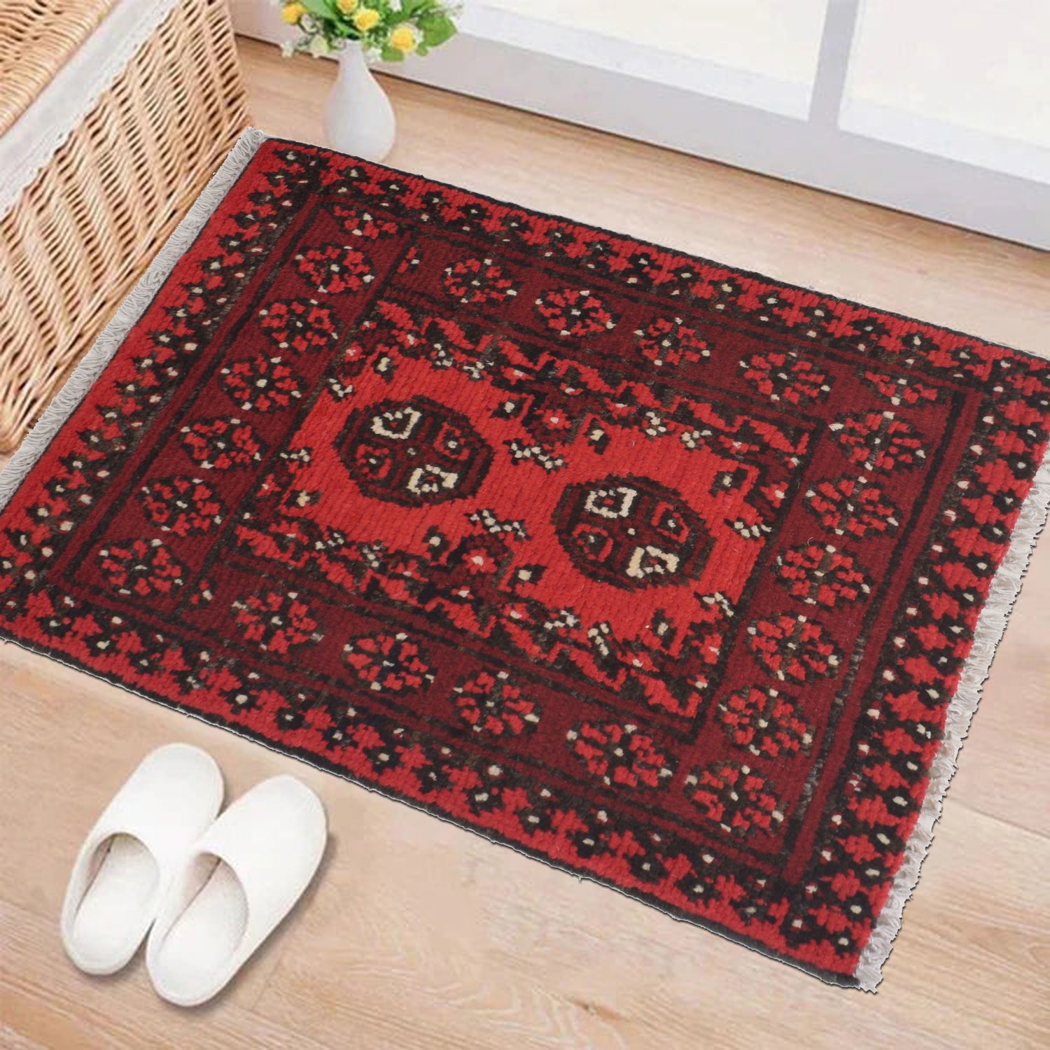 Handmade Doormats 1' 7" x 2' 1" ft / 47 x 64 cm - No. Y21609