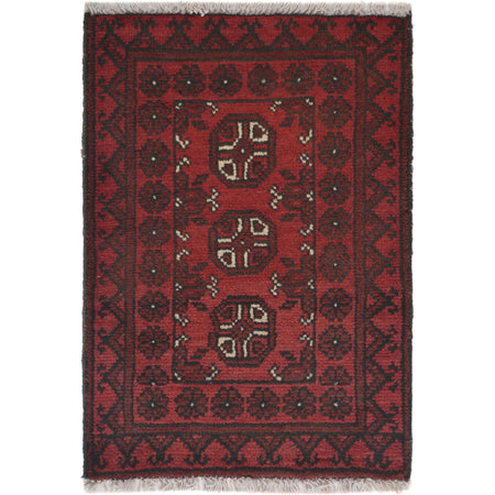 Handmade Floor Mat 1' 7" x 2' 2" ft / 48 x 67 cm - No. Y21611