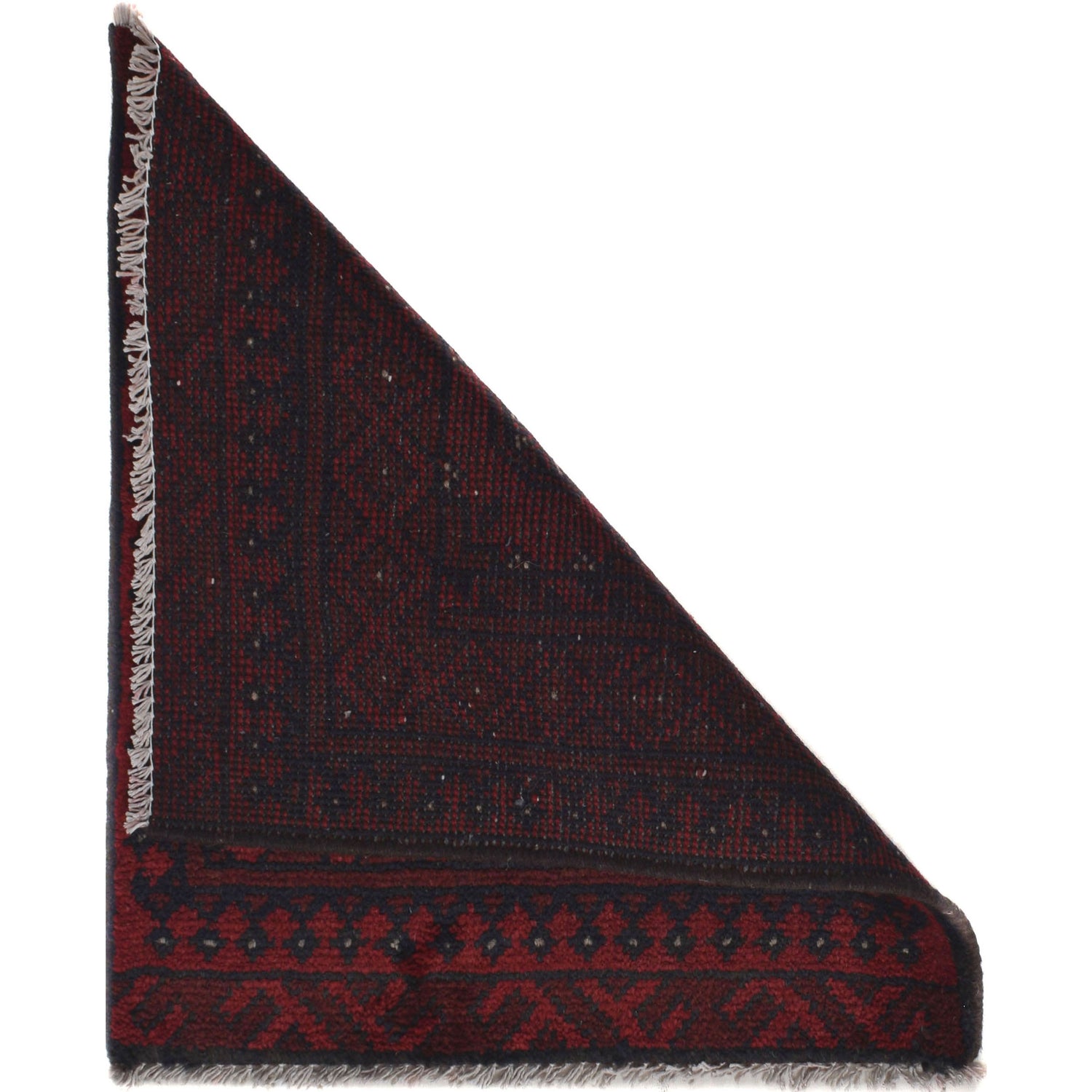 Handmade Foot Mat 1' 8" x 2' 0" ft / 52 x 60 cm - No. Y21616a