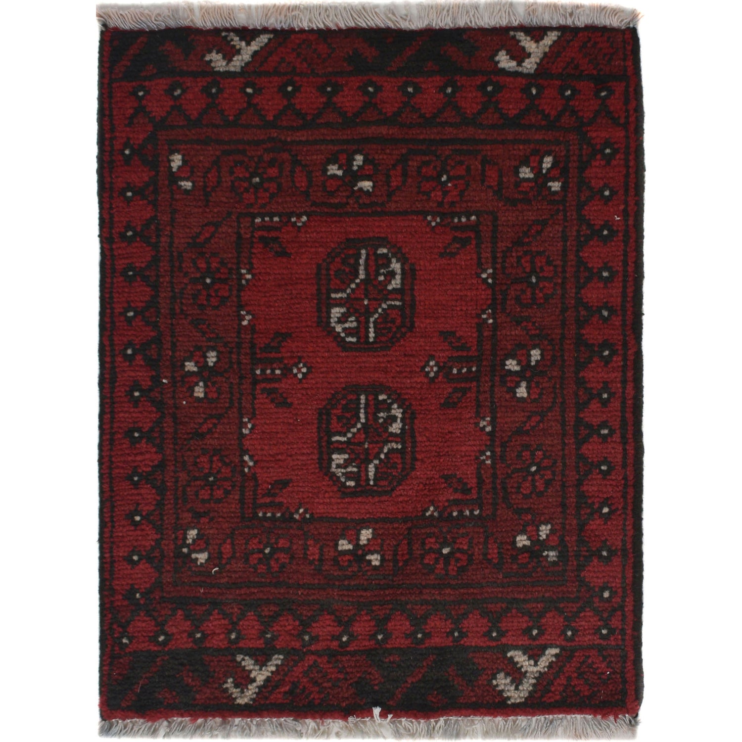 Red Color Doormats 1' 7" x 2' 1" ft / 49 x 64 cm - No. Y21639