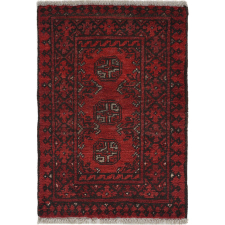 Handmade Foot Mat 1' 7" x 2' 2" ft / 47 x 67 cm - No. Y21650