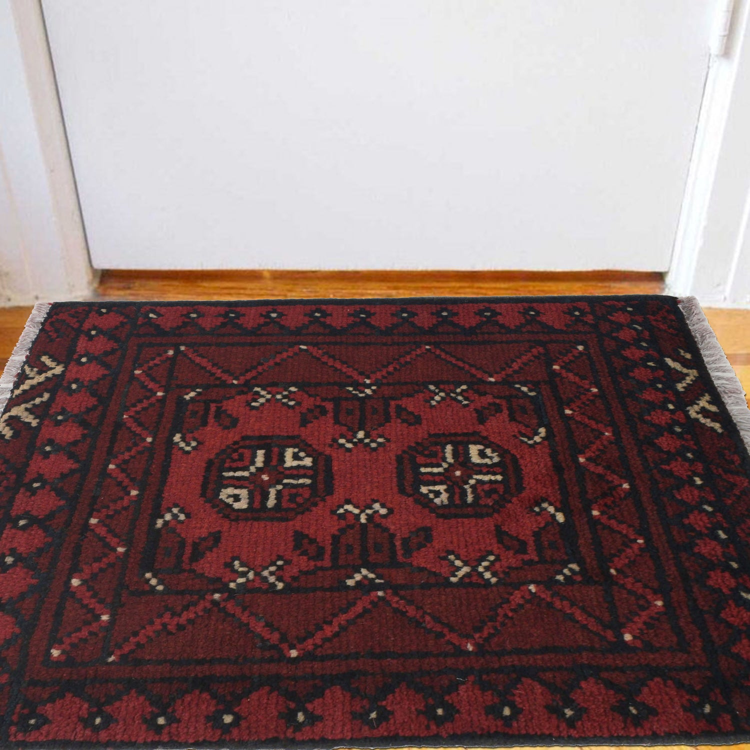 Red Color Doormats 1' 8" x 2' 3" ft / 52 x 68 cm - No. Y21651