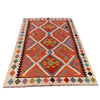 Handmade Vegetable Kilim 4' 0" x 6' 3" ft / 123 x 190 cm - No. Y29321