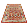 Hand Knotted Flatweave Kilim 6' 10" x 9' 8" ft / 208 x 295 cm - No. Y29323