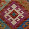 Hand Knotted Flatweave Kilim 6' 7" x 9' 5" ft / 200 x 287 cm - No. Y31017