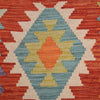 Hand Knotted Afghan Style Kilim 8' 1" x 9' 8" ft / 246 x 294 cm - No. Y31024