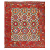 Hand Knotted Flatweave Kilim 8' 9" x 9' 7" ft / 267 x 292 cm - No. Y31025