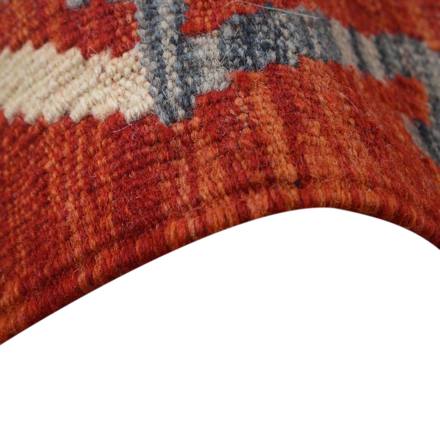 Hand Knotted Flatweave Kilim 8' 9" x 9' 7" ft / 267 x 292 cm - No. Y31025