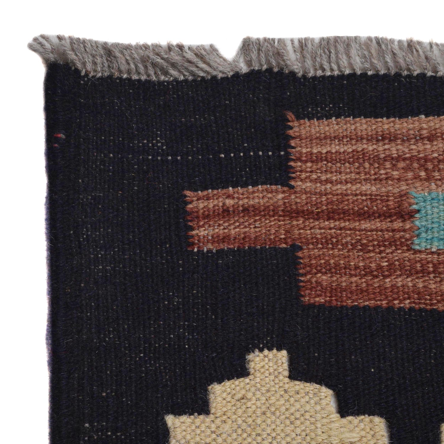 Hand Knotted Afghan Style Kilim 9' 6" x 12' 11" ft / 290 x 393 cm - No. Y31567