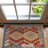 Handmade Afghan Vegetable Kilim 2' 0" x 3' 1" ft / 60 x 95 cm - No. Y31874