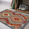 Handmade Afghan Vegetable Kilim 2' 0" x 3' 1" ft / 61 x 93 cm - No. Y31883