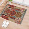 Handmade Afghan Vegetable Kilim 2' 1" x 2' 11" ft / 64 x 89 cm - No. Y31890