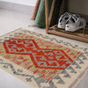 Handmade Afghan Vegetable Kilim 2' 1" x 2' 11" ft / 63 x 88 cm - No. Y31907
