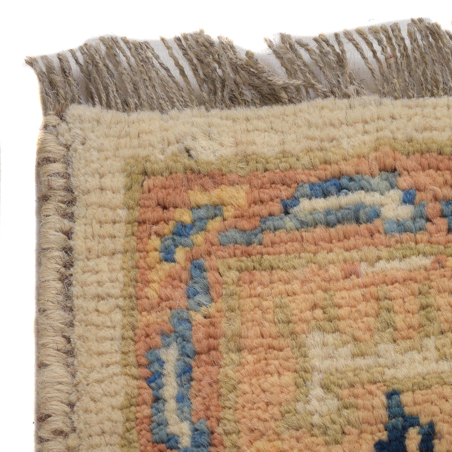 Handmade Picture Area Rug 4' 4" x 5' 10" ft / 133 x 177 cm - No. Y33028