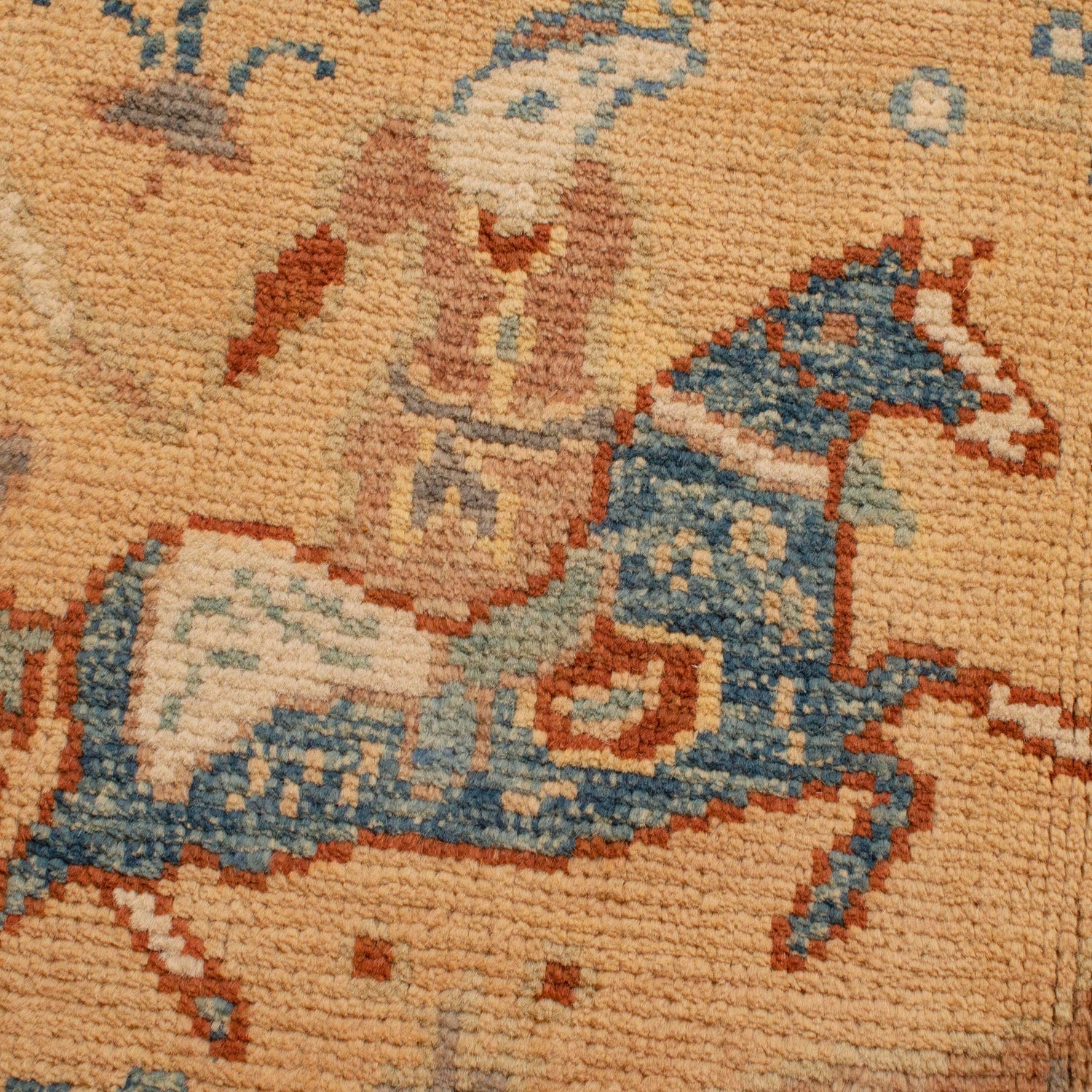 Handmade Pictorial Carpet 4' 0" x 5' 10" ft / 123 x 177 cm - No. Y33029