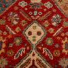 Rich Red Color Shiraz Carpet 3' 9" x 5' 8" ft / 114 x 172 cm - No. Y33030
