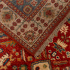 Rich Red Color Shiraz Carpet 3' 9" x 5' 8" ft / 114 x 172 cm - No. Y33030