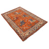 Handmade Picture Area Rug 4' 0" x 5' 11" ft / 123 x 181 cm - No. Y33031
