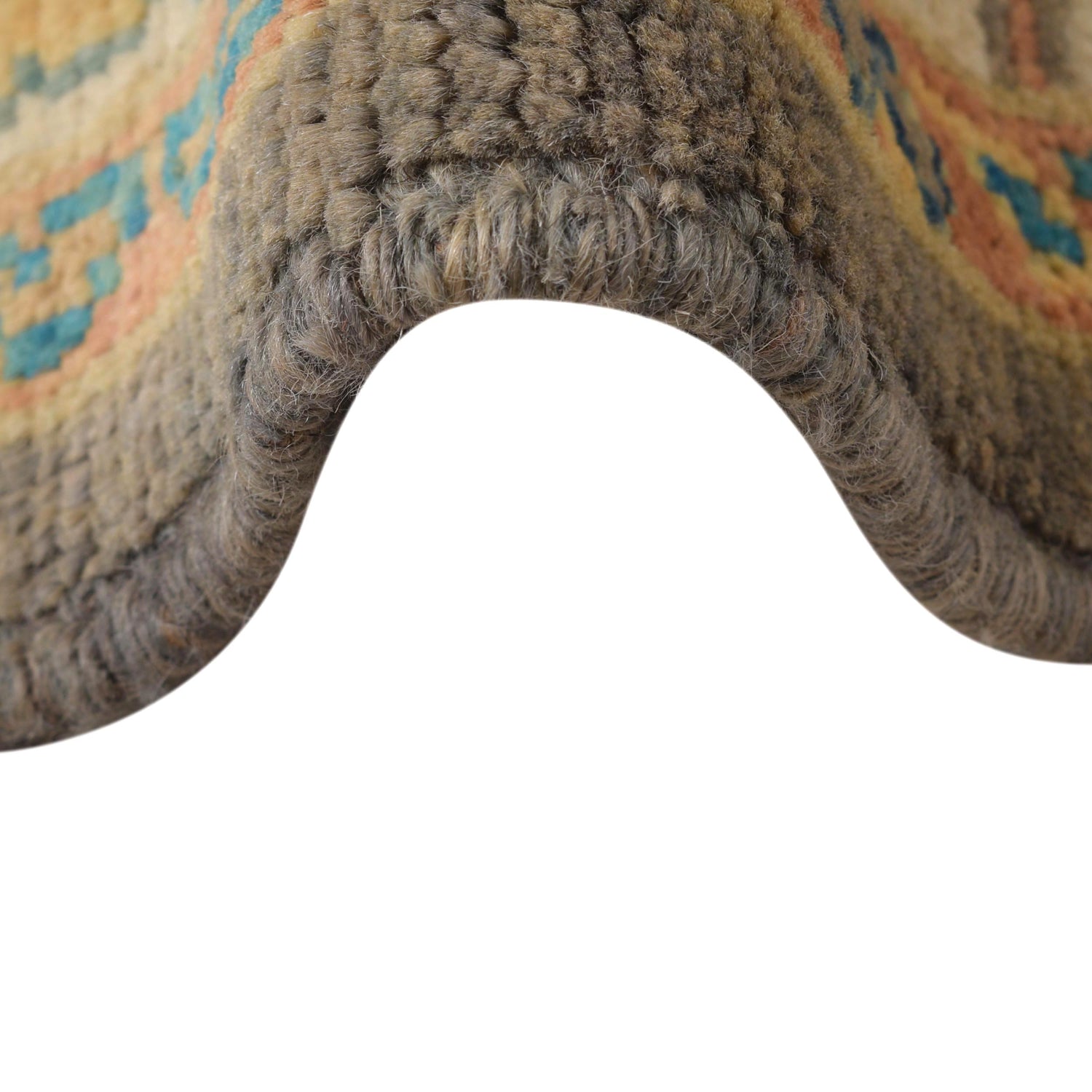 Handmade Picture Area Rug 4' 0" x 5' 10" ft / 121 x 178 cm - No. Y33034