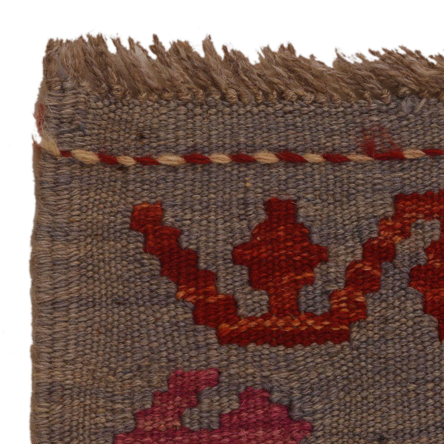 Hand Knotted Flatweave Kilim 2' 8" x 3' 11" ft / 82 x 120 cm - No. Y35092