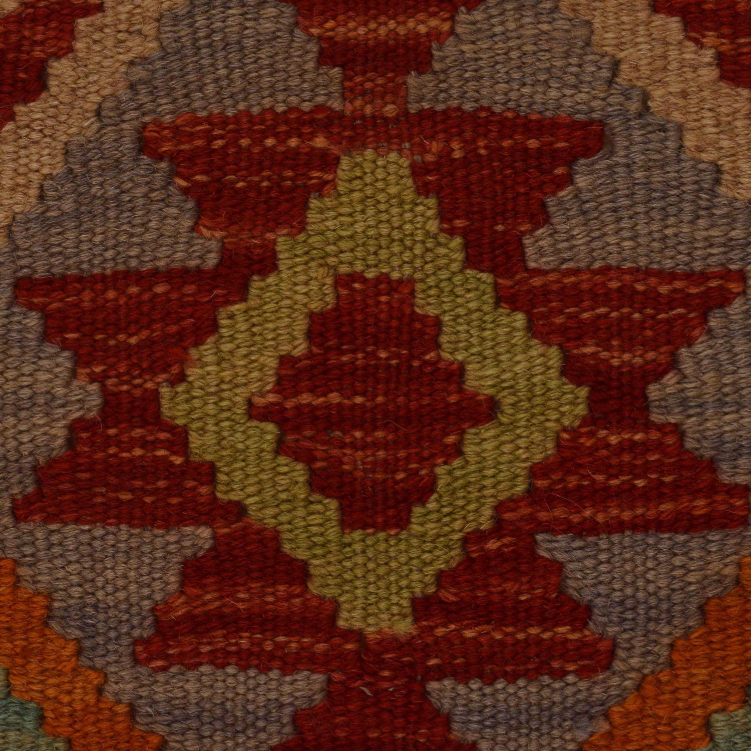 Hand Knotted Flatweave Kilim 2' 8" x 3' 11" ft / 82 x 120 cm - No. Y35092