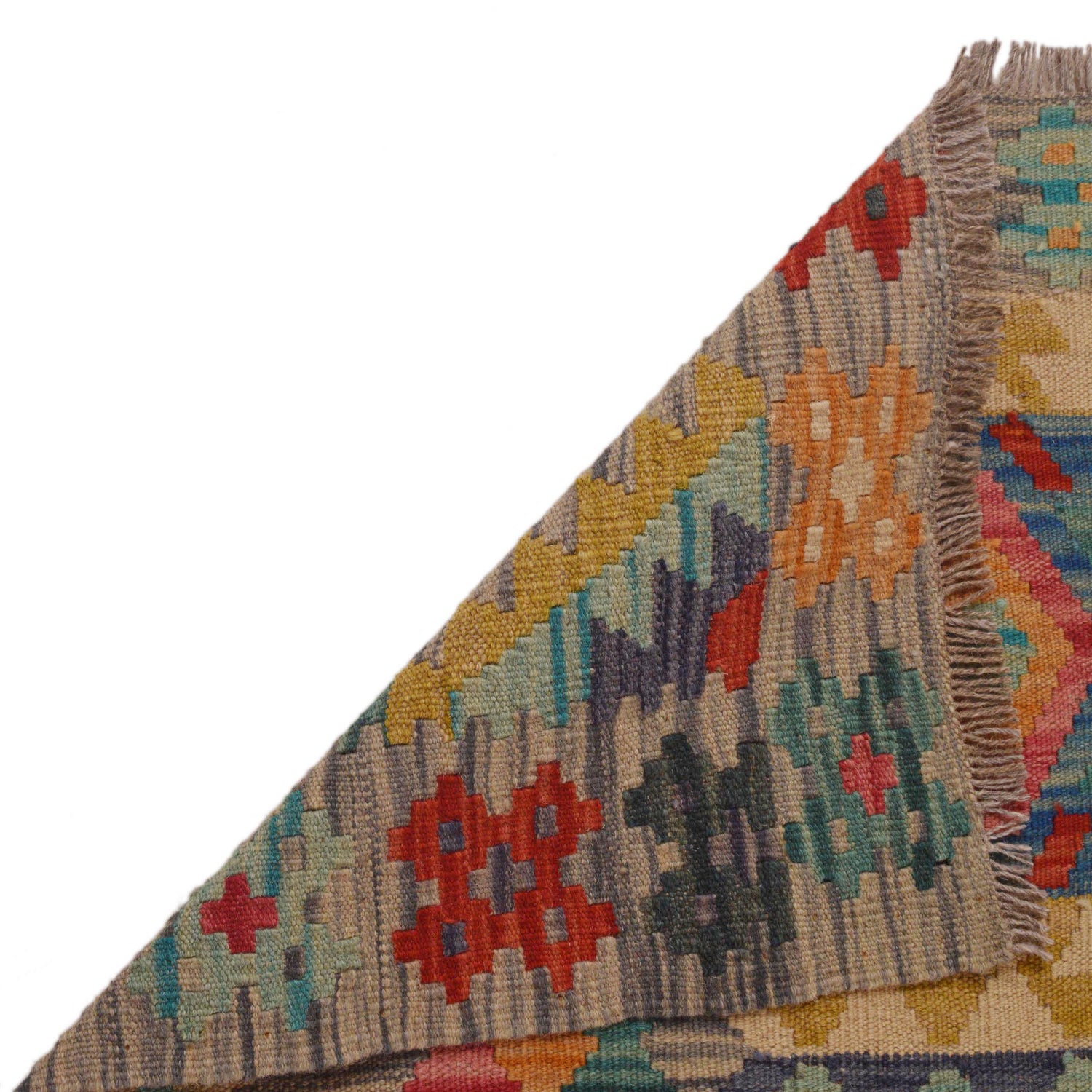 Long Chobi Kilim Runner 2' 10" x 9' 9" ft / 87 x 297 cm - No. Y35095