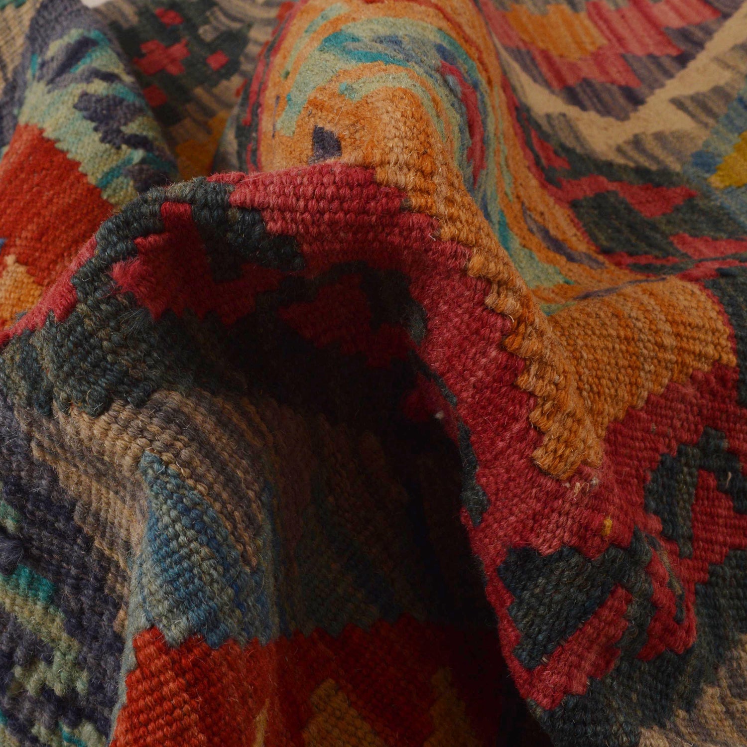 Long Chobi Kilim Runner 2' 10" x 9' 9" ft / 87 x 297 cm - No. Y35095