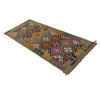Handmade Turkish Design Wool Kilim Runner 2' 9"x 6' 7" ft / 84 x 201 cm - No. Y35097