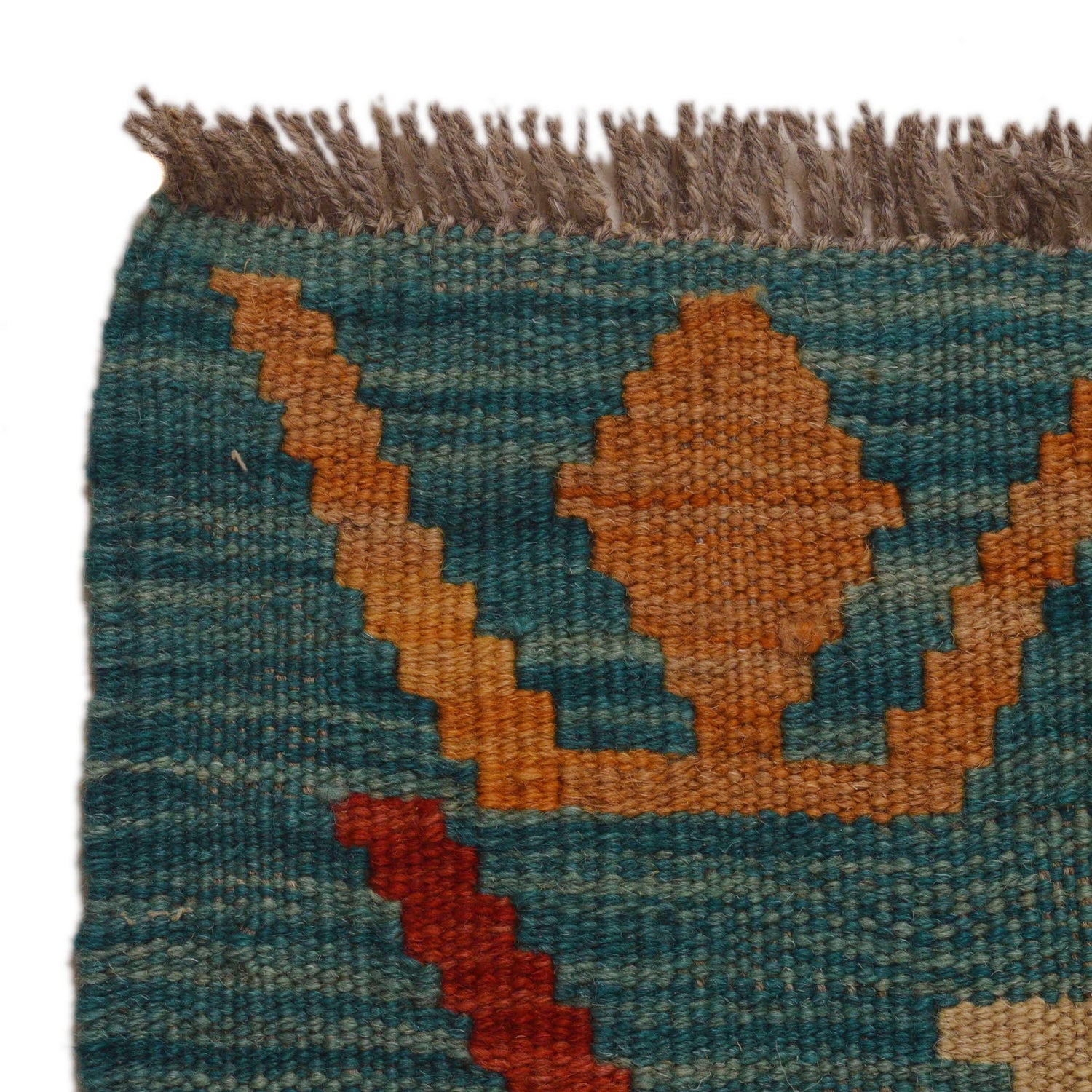 Handmade Afghan Vegetable Kilim Runner 2' 9" x 9' 8" ft / 84 x 294 cm - No. Y35101