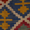 Hand Knotted Flatweave Kilim 5' 9" x 7' 9" ft / 175 x 235 cm - No. Y35602