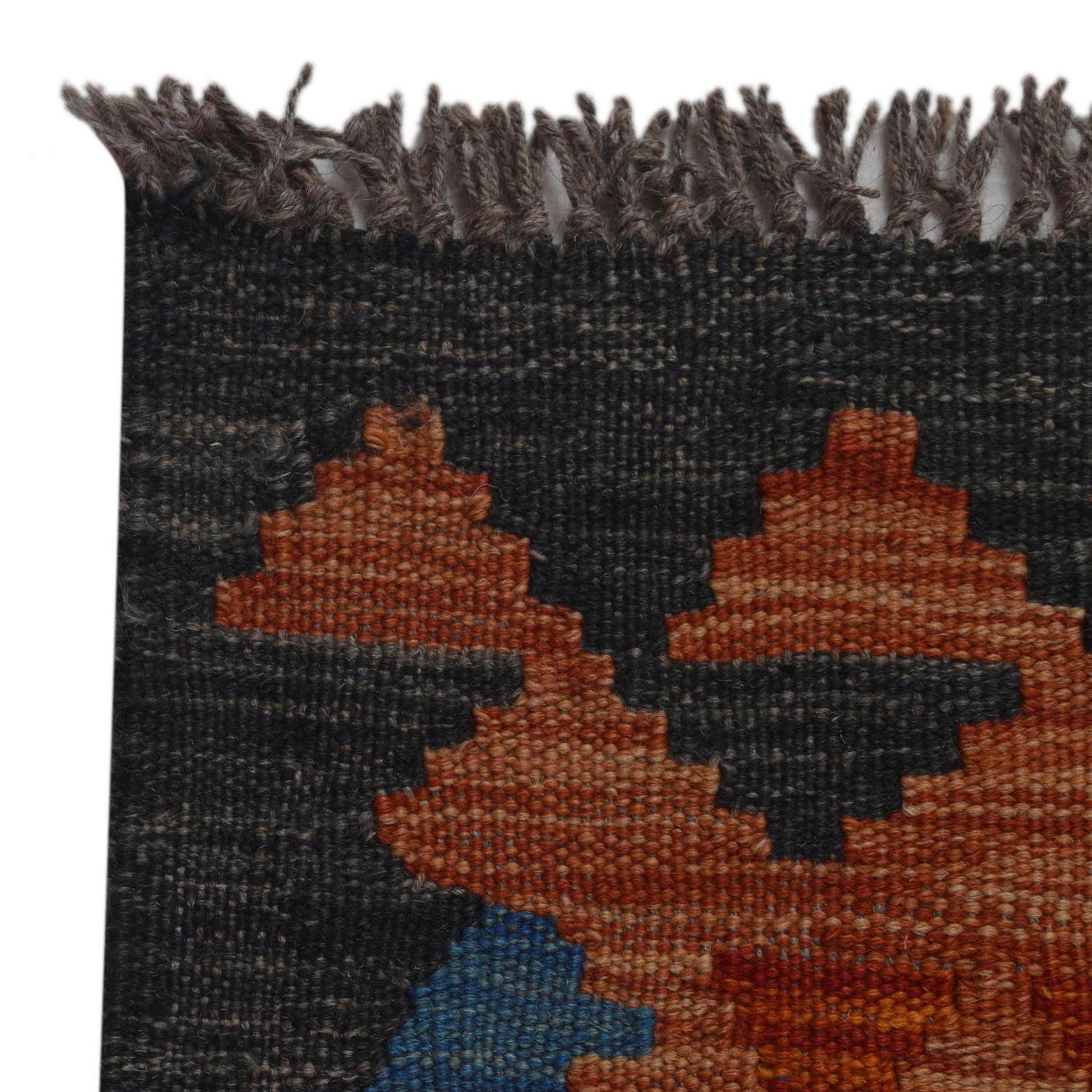 Handmade Afghan Vegetable Kilim 5' 9" x 7' 10" ft / 176 x 239 cm - No. Y35603