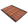 Hand Made Afghan Kilim 5' 1" x 8' 2" ft / 154 x 248 cm - No. Y35644