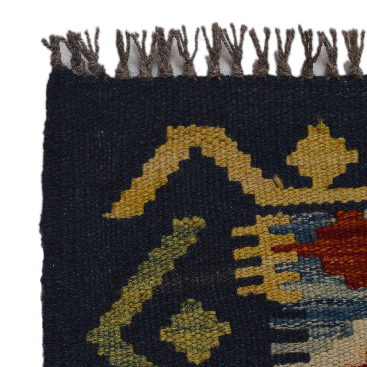 Hand Made Afghan Kilim 5' 1" x 8' 2" ft / 154 x 248 cm - No. Y35644