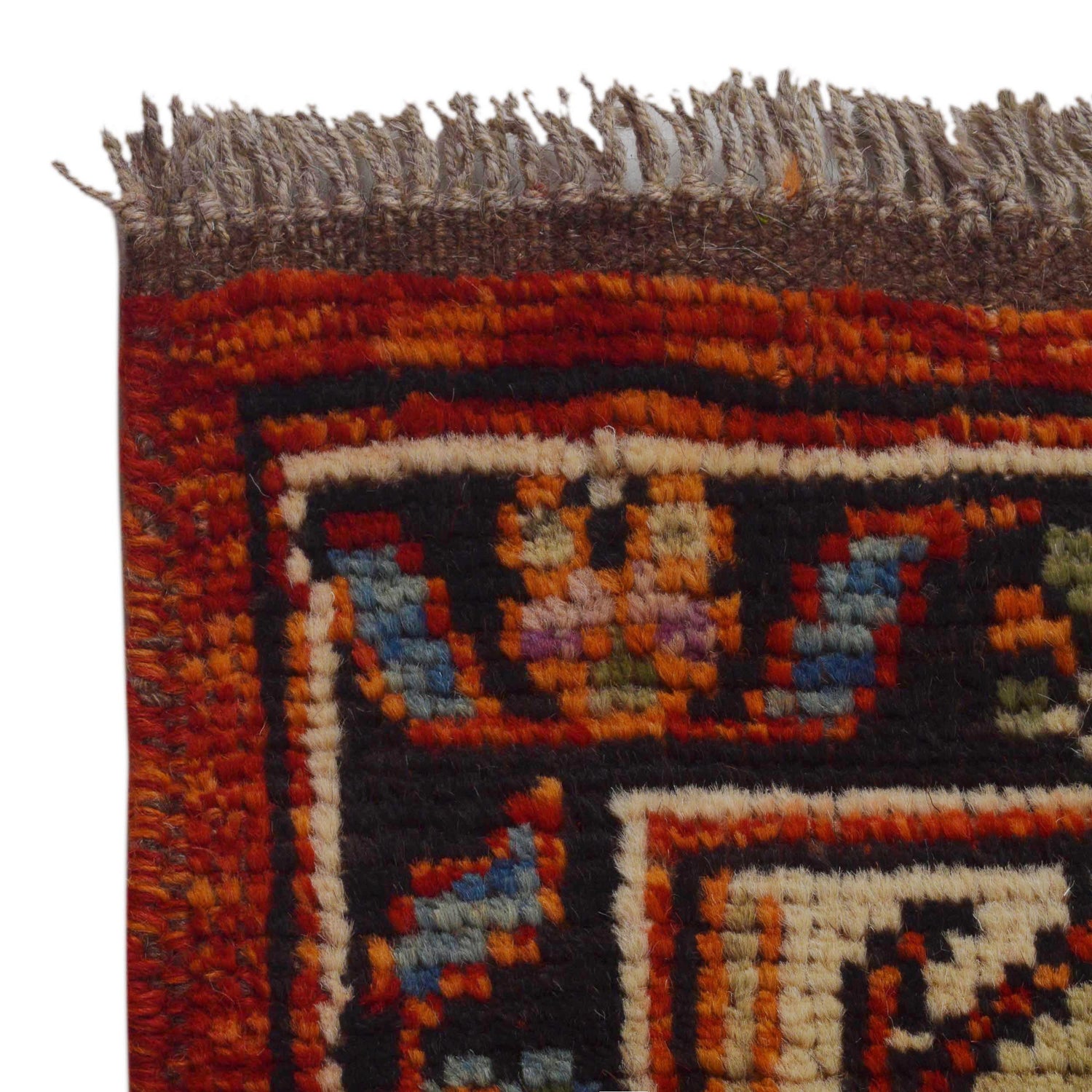 Shirazi Hand Knotted Carpet 6' 7" x 9' 8" ft / 200 x 295 cm - No. Y35652