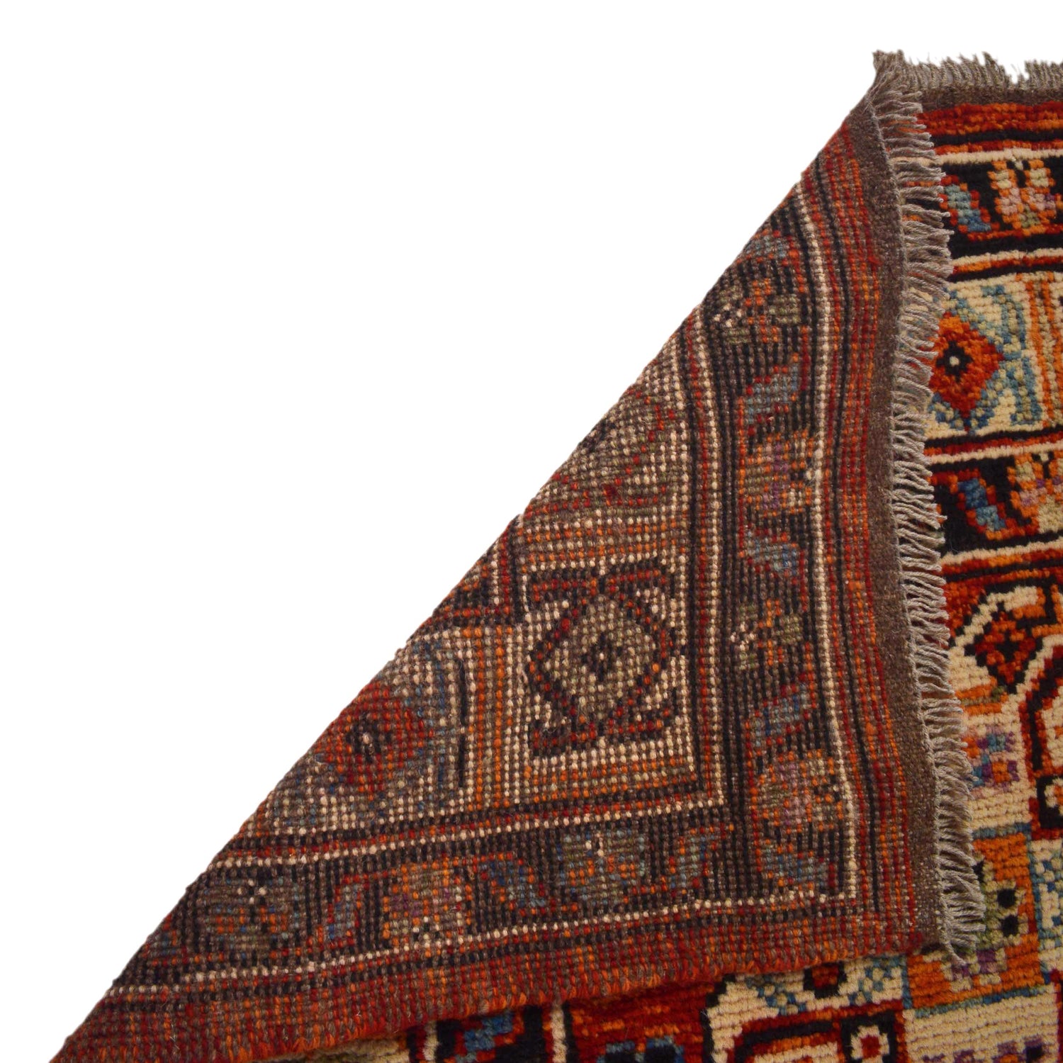 Shirazi Hand Knotted Carpet 6' 7" x 9' 8" ft / 200 x 295 cm - No. Y35652