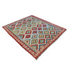 Hand Made Afghan Kilim 4' 11" x 6' 8" ft / 150 x 204 cm - No. Y37266