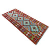 Short Chobi Kilim Runner 2' 5" x 6' 6" ft / 74 x 199 cm - No. Y37275