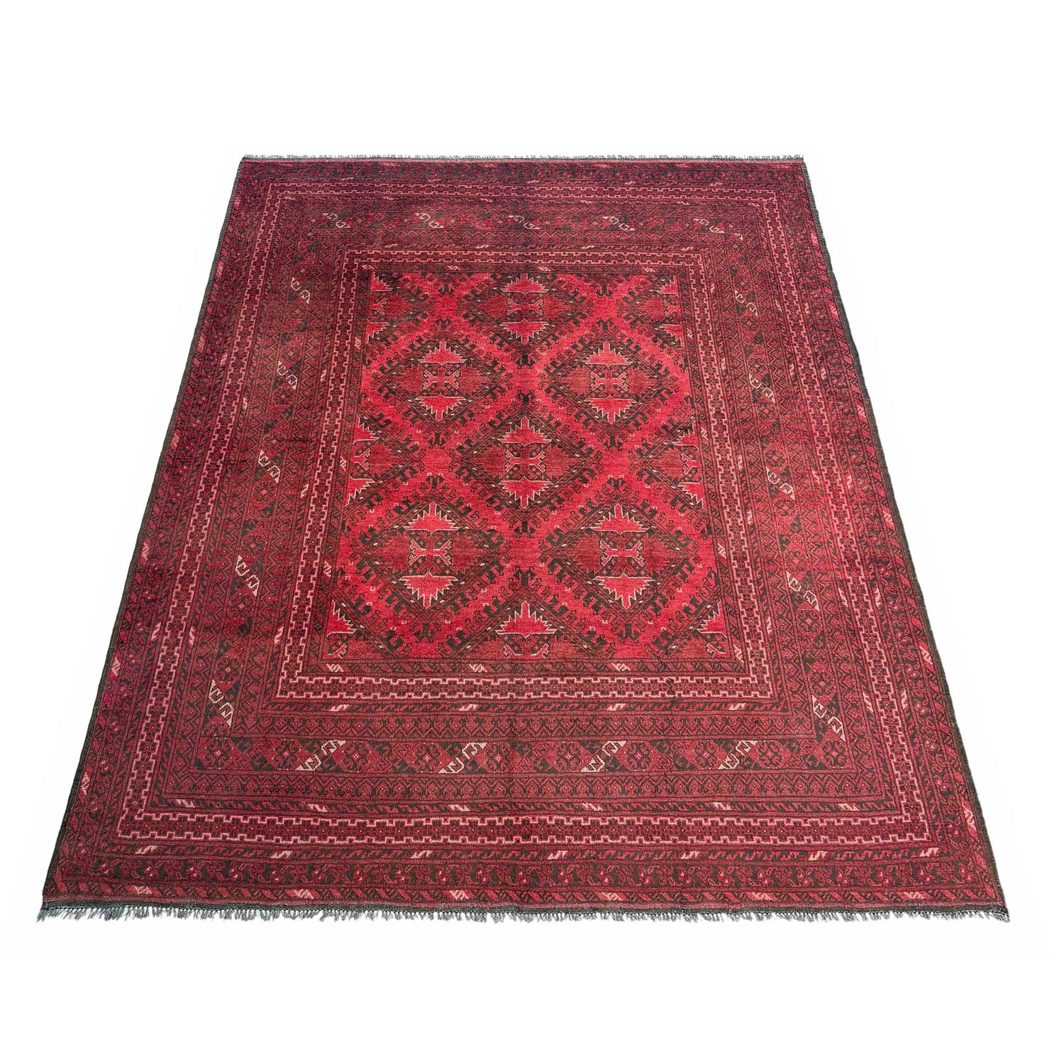 Handmade Khal Mohammadi Area Rug 6' 8" x 9' 5" ft / 203 x 286 cm - No. Y37281