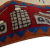 Hand-Knotted Afghan War Carpet 4' 1" x 5' 9" ft / 125 x 176 cm - No. Y37283