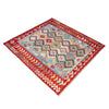 Hand Knotted Flatweave Kilim 5' 1" x 6' 8" ft / 155 x 203 cm - No. Y37290