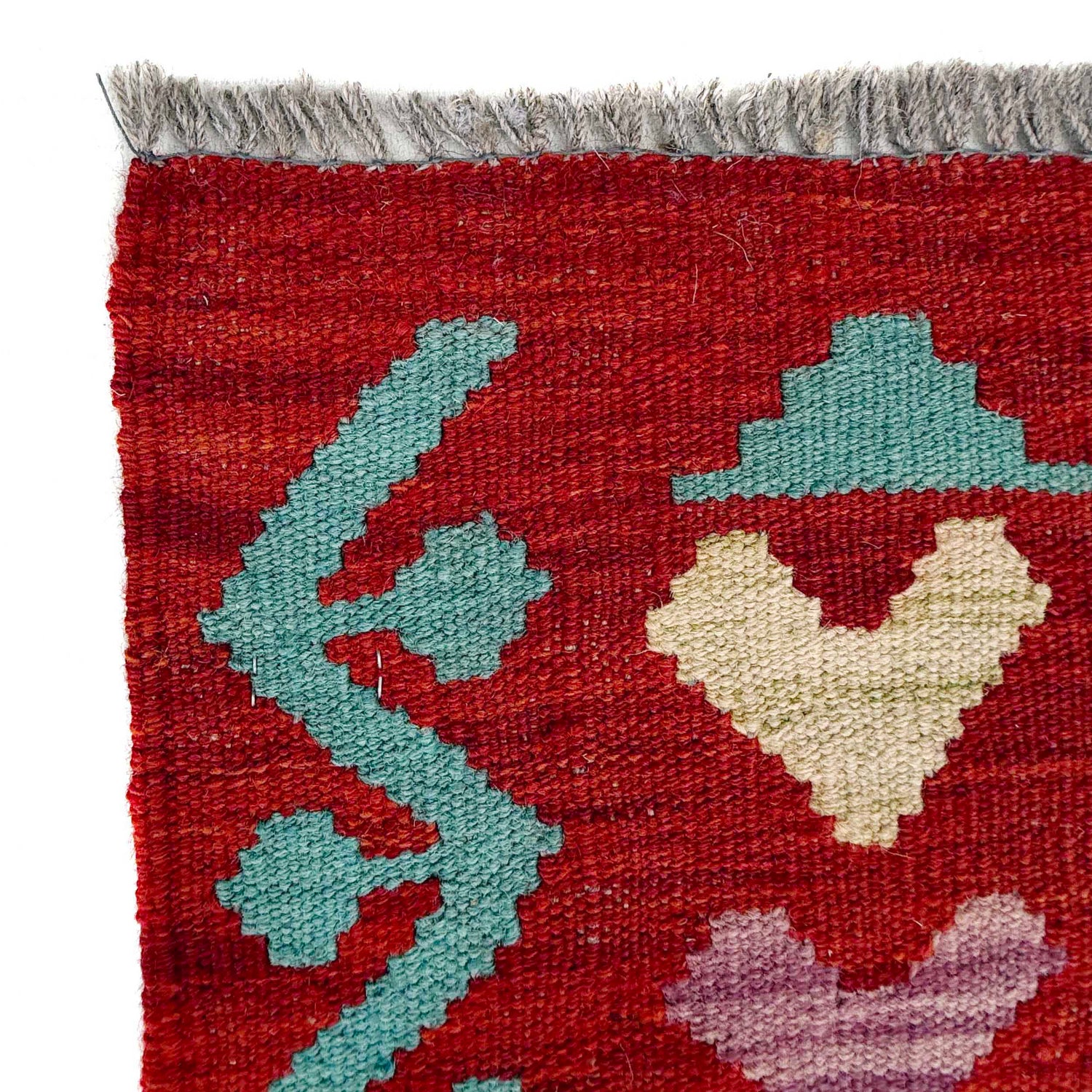 Hand Knotted Flatweave Kilim 5' 1" x 6' 8" ft / 155 x 203 cm - No. Y37290