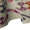Hand Made Afghan Kilim 5' 0" x 6' 7" ft / 152 x 200 cm - No. Y37294